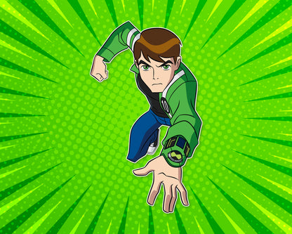 Ben 10 Theme Cutout BEN-29