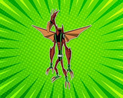 Ben 10 Theme Cutout BEN-25