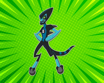 Ben 10 Theme Cutout BEN-24