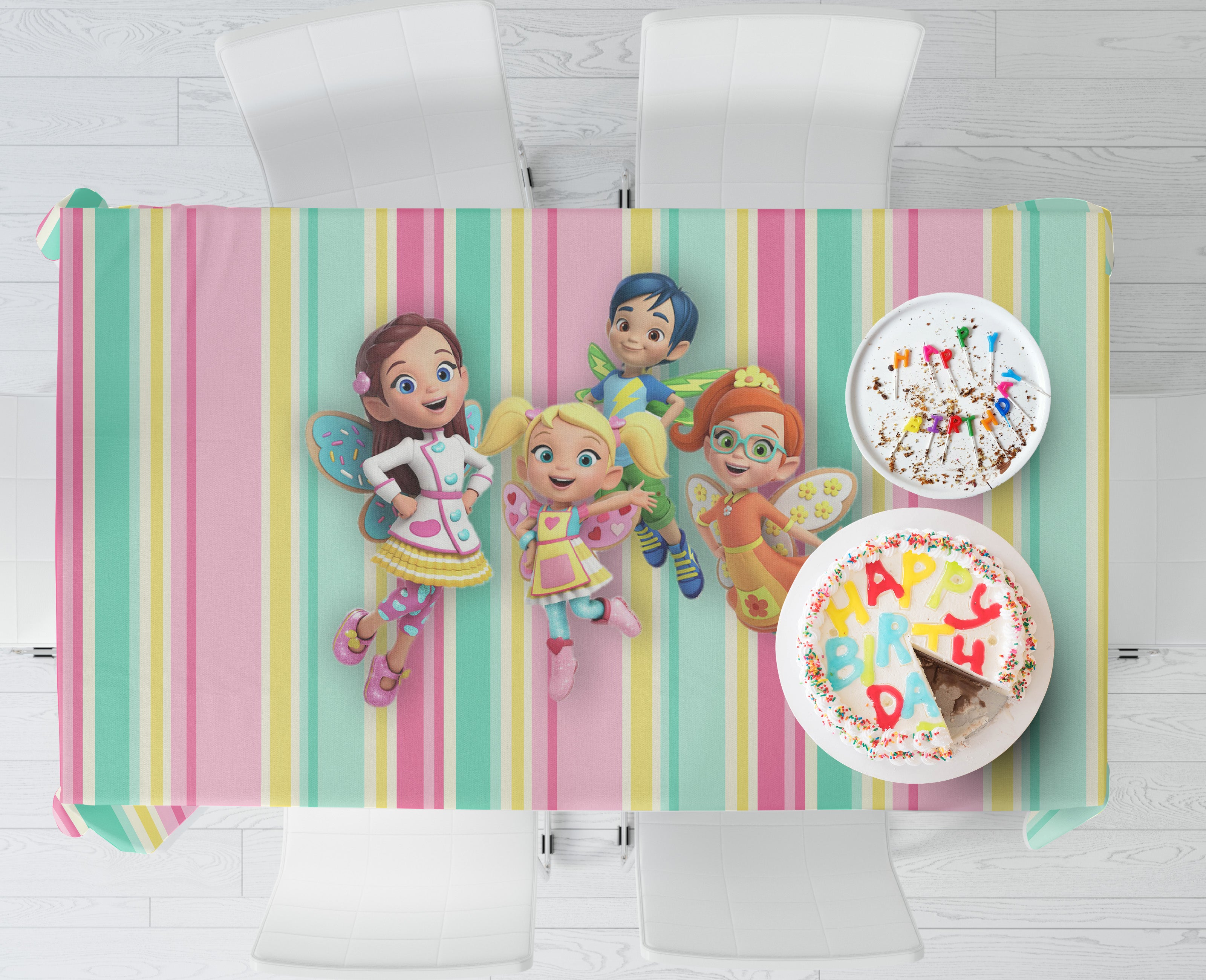 Butter Beans Theme Cake Tablecover