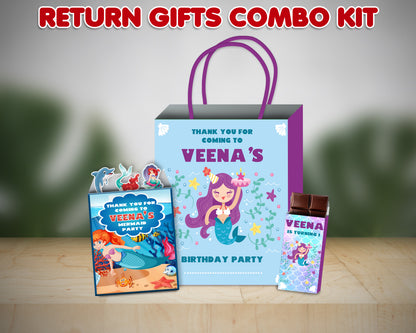 Mermaid Theme Return Gift Combo