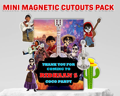 Coco Theme Mini Magnetic Return Gift Pack