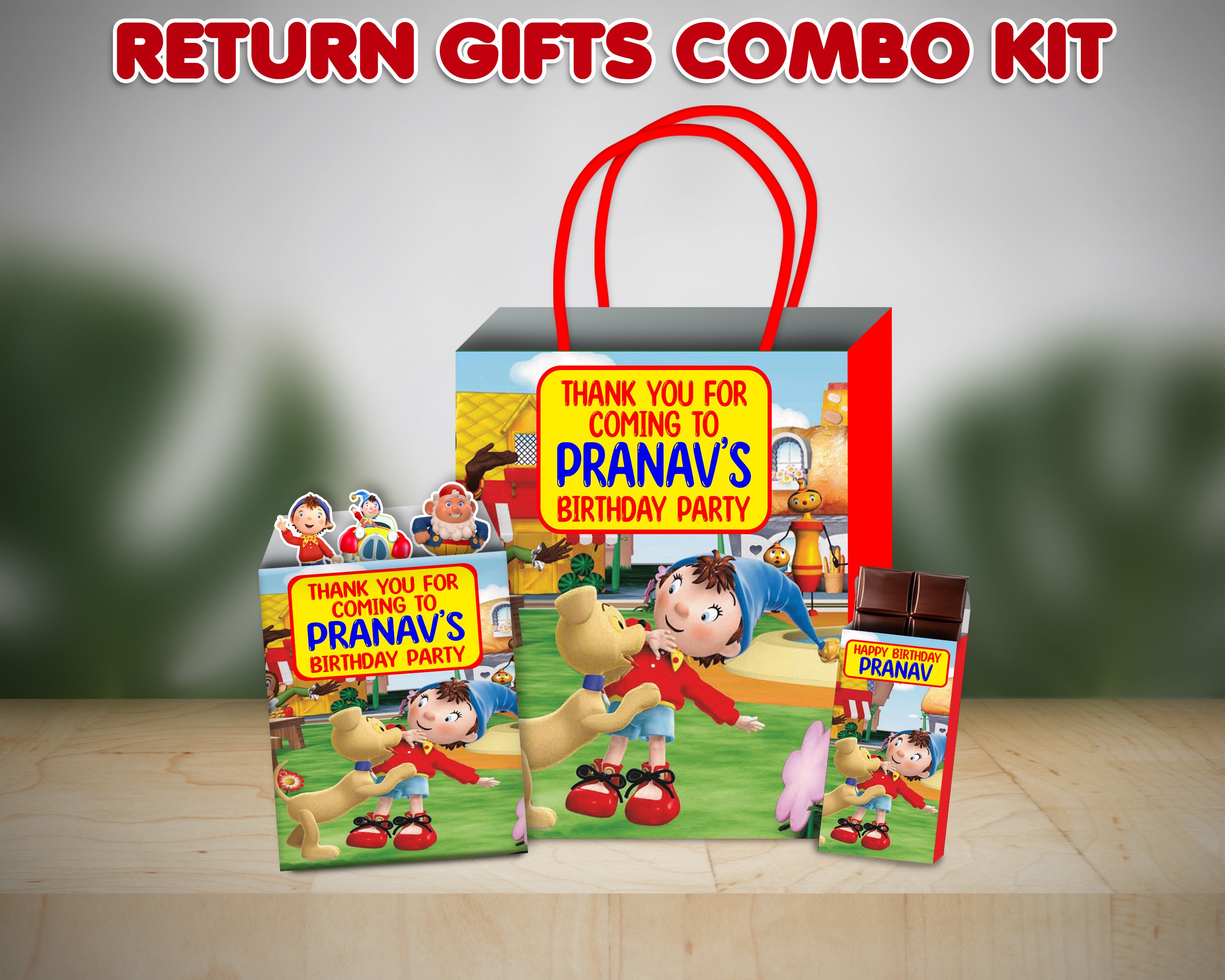 Noddy Theme Return Gift Combo