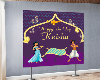 Aladdin Theme Customized Square Backdrop