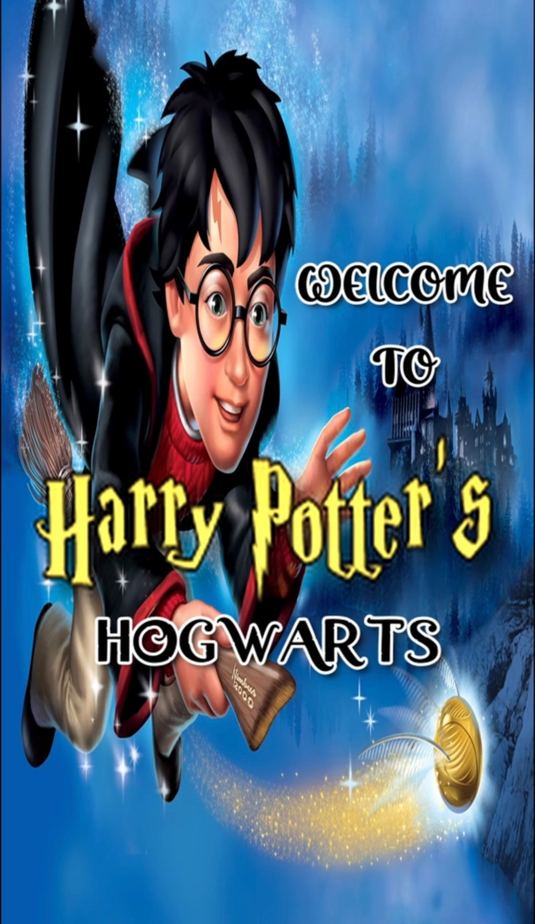 Harry Potter Theme E-Video Invite