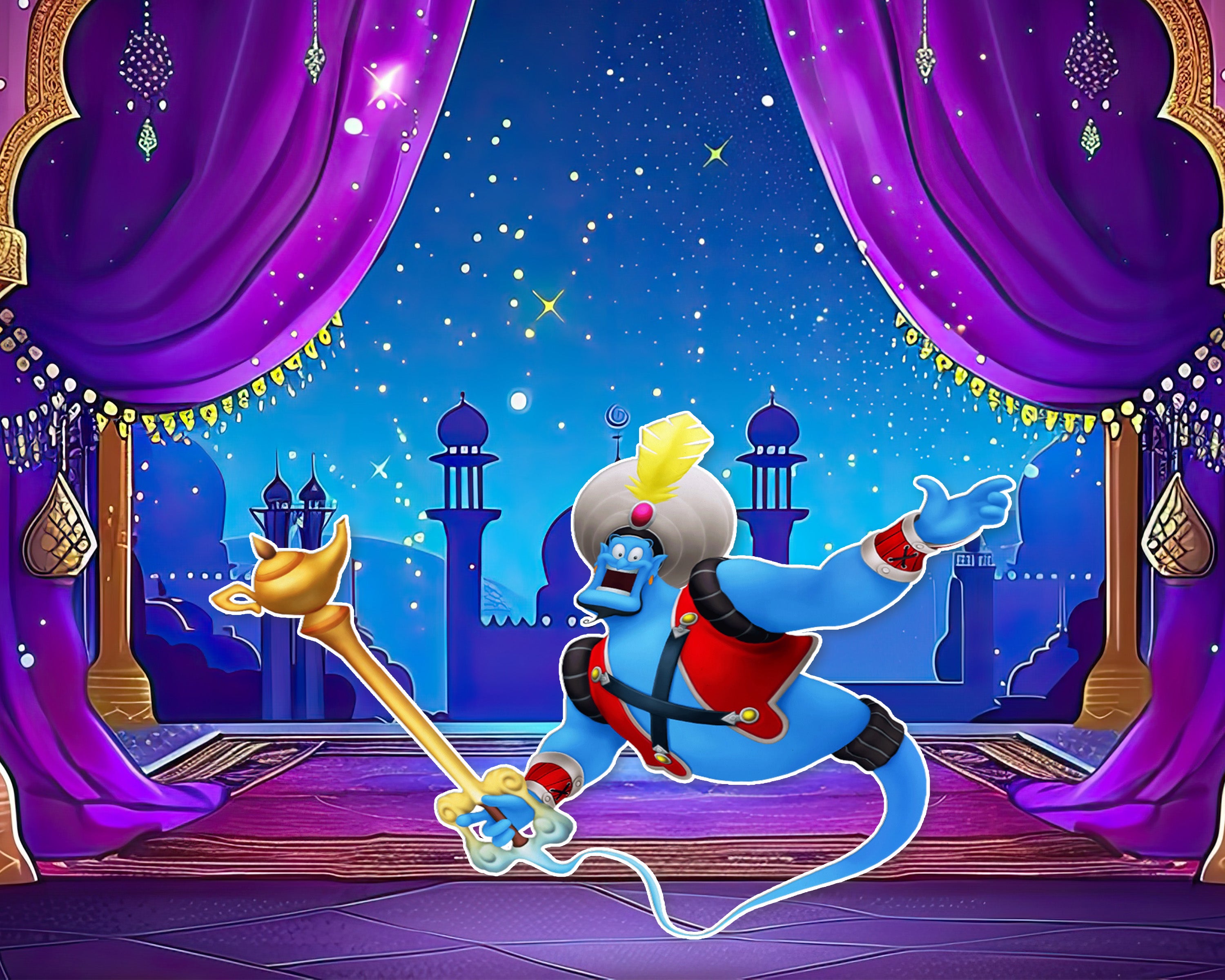 Aladdin Theme Cutout ALD-07