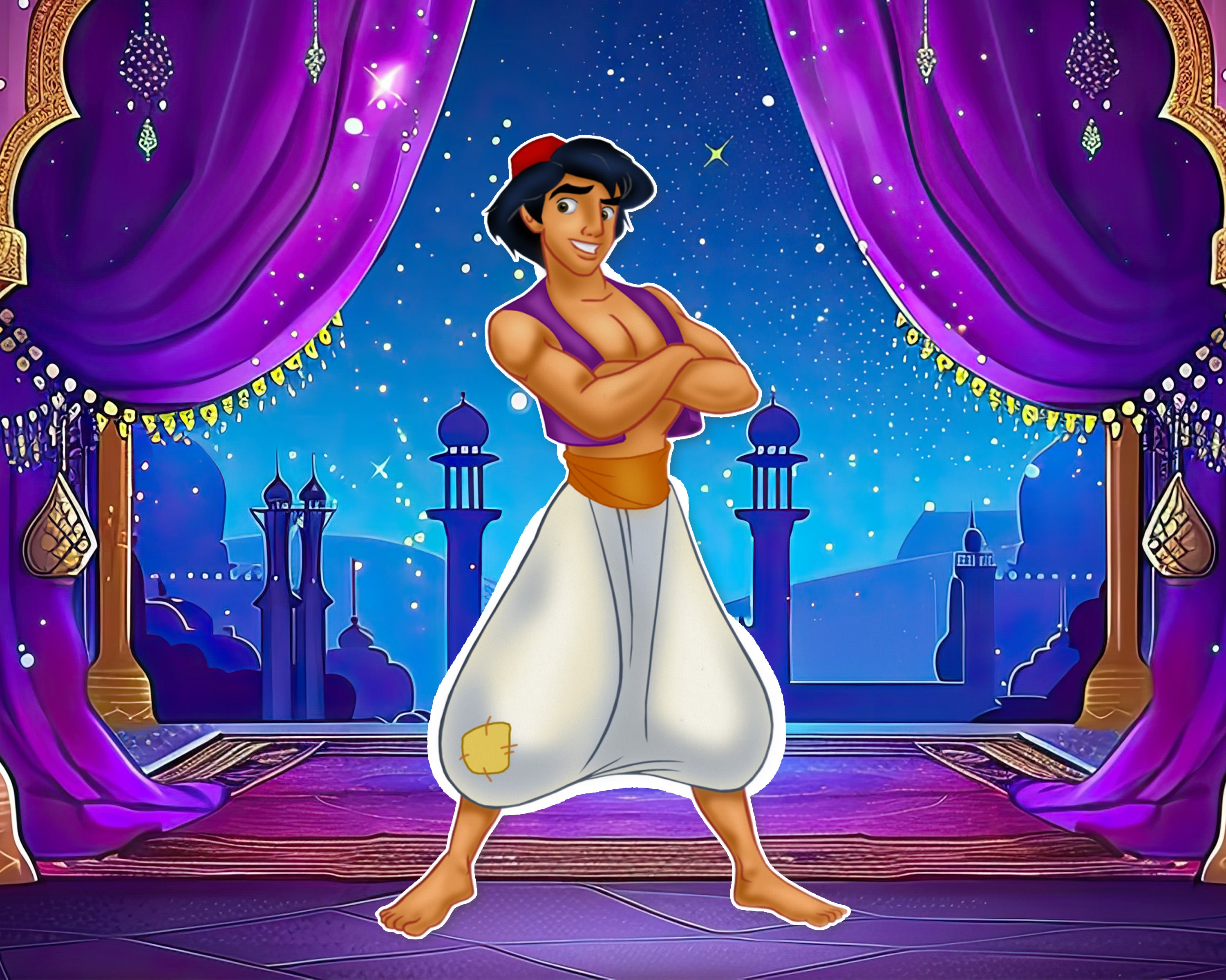 Aladdin Theme Cutout ALD-04