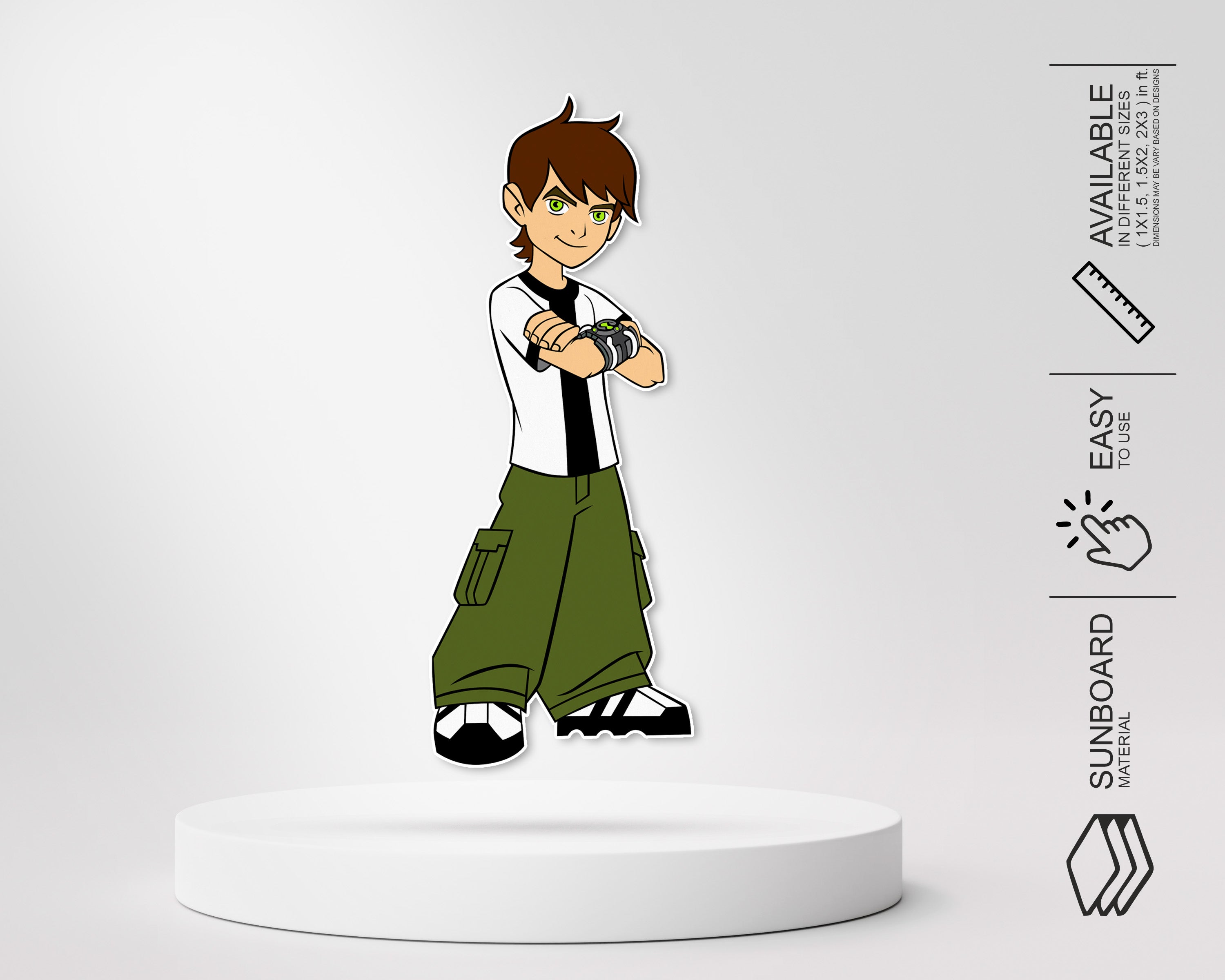 Ben 10 Theme Cutout BEN-05