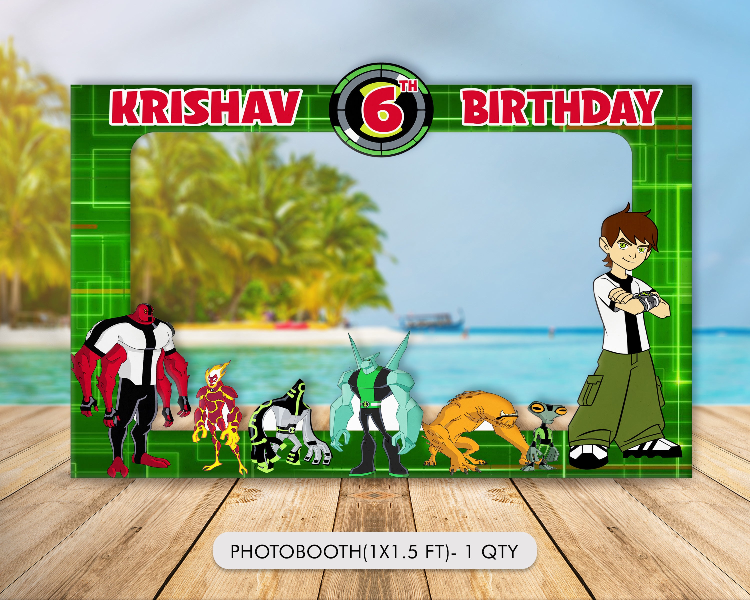 Ben 10 Theme Premium Combo Kit