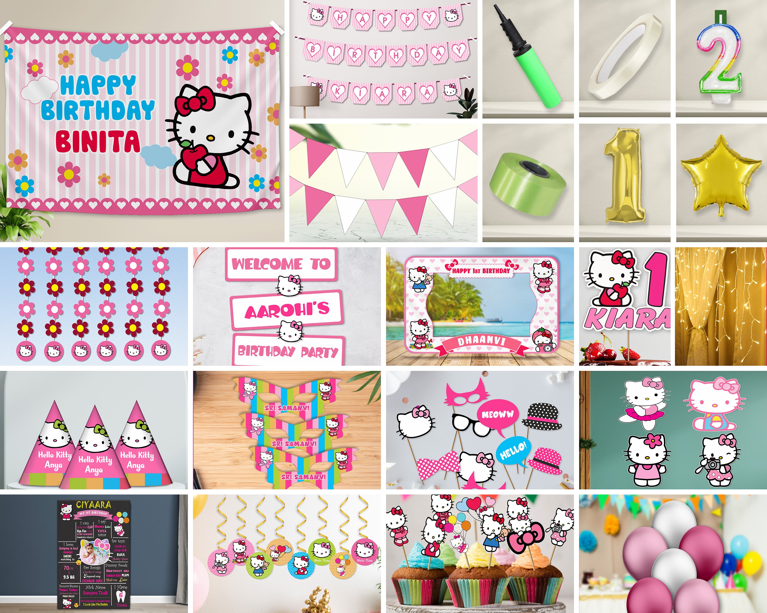 Hello Kitty Theme Premium Kit