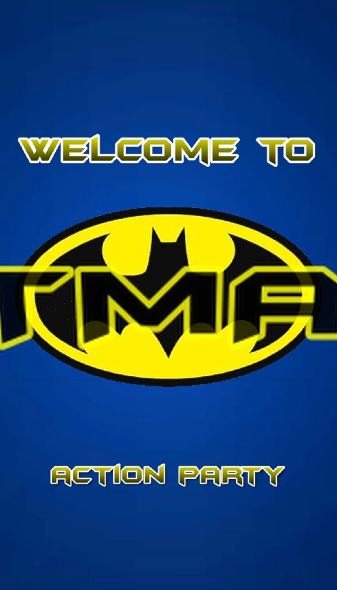 Batman Theme E-Video Invite