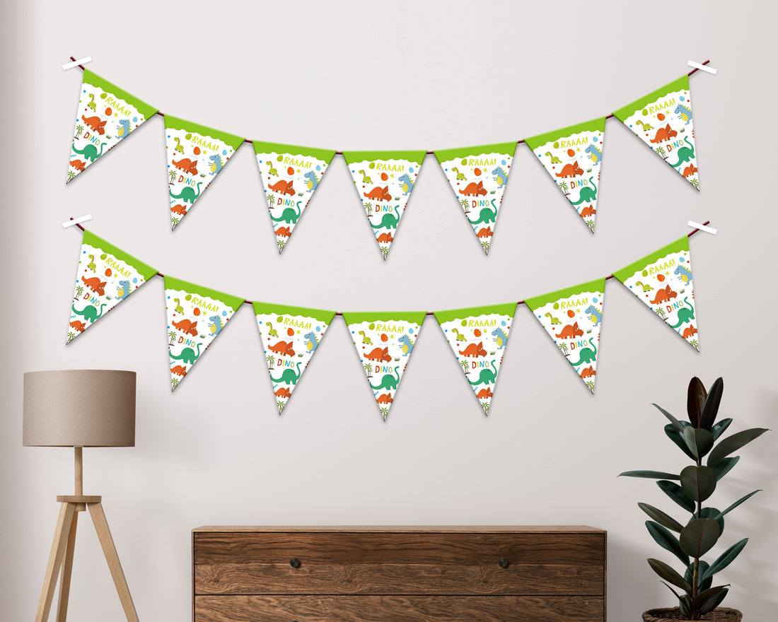 Dinosaur Theme Flag type Hanging