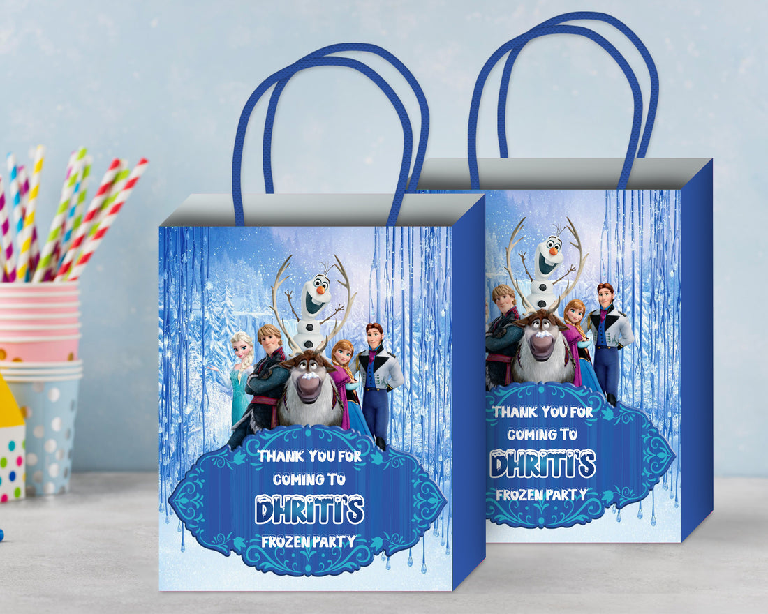 Frozen Theme Return Gift Bag