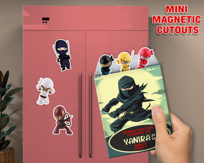 Ninja Theme Mini Magnetic Return Gift Pack