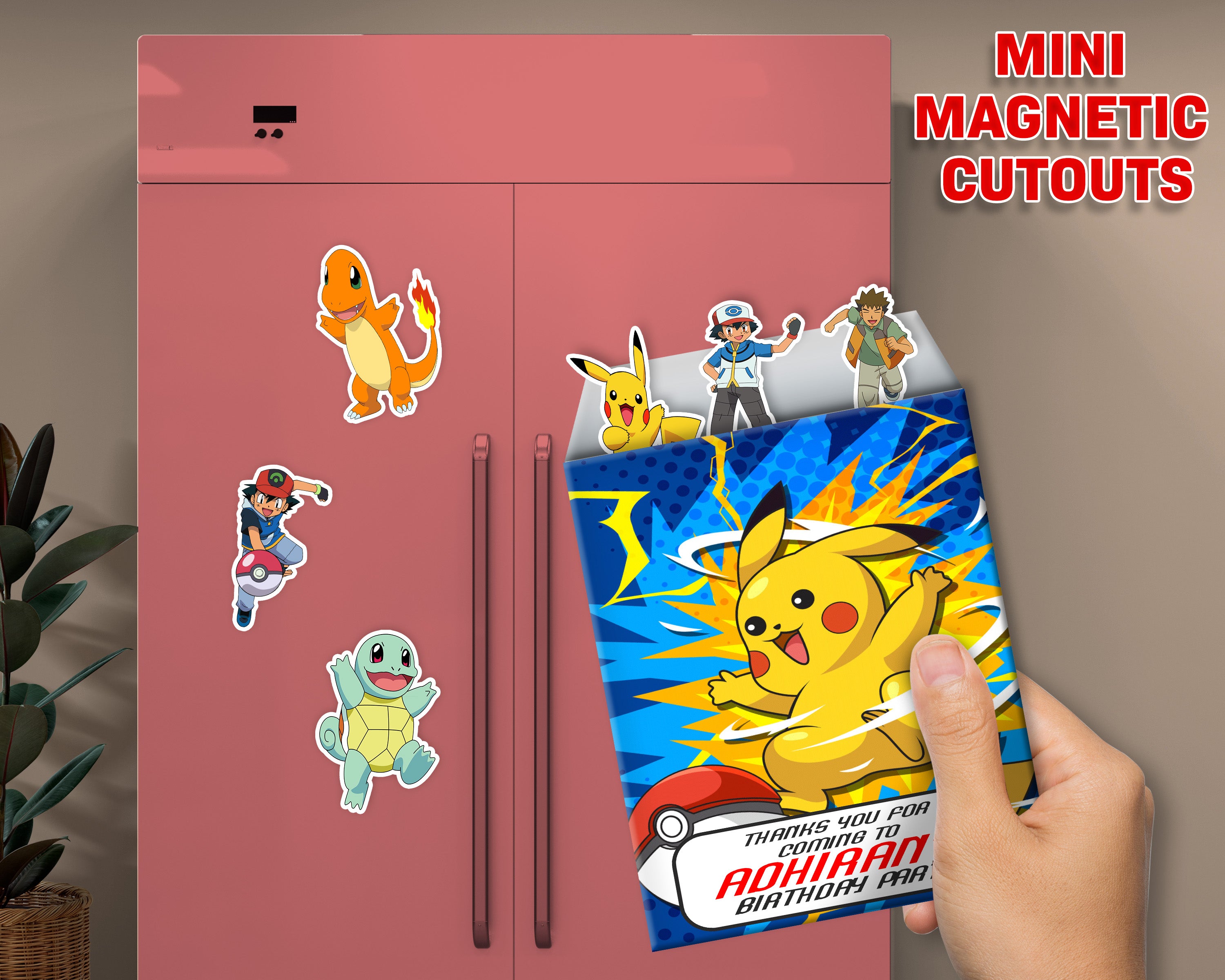 Pokemon Theme Mini Magnetic Return Gift Pack