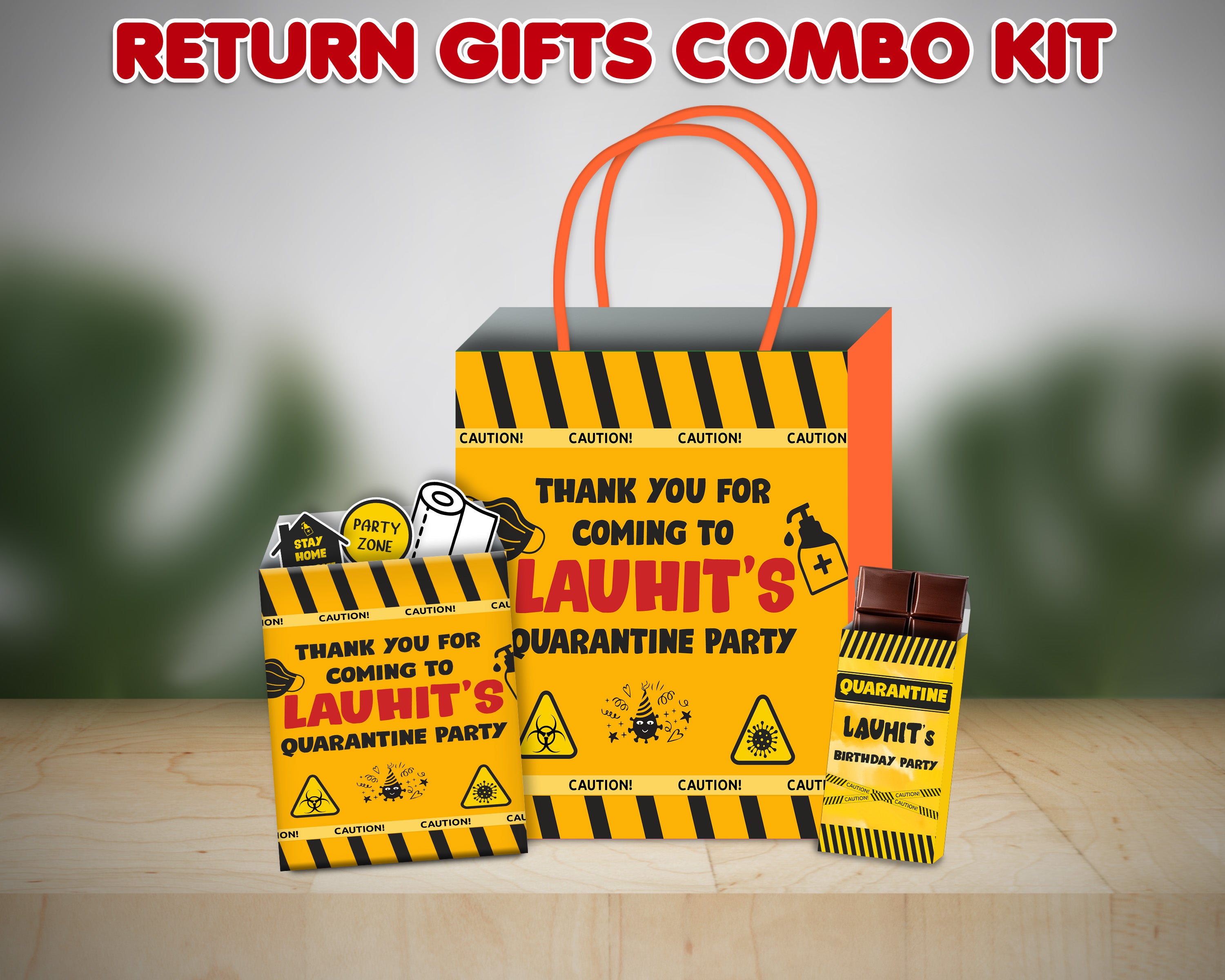 Quarantine Theme Return Gift Combo