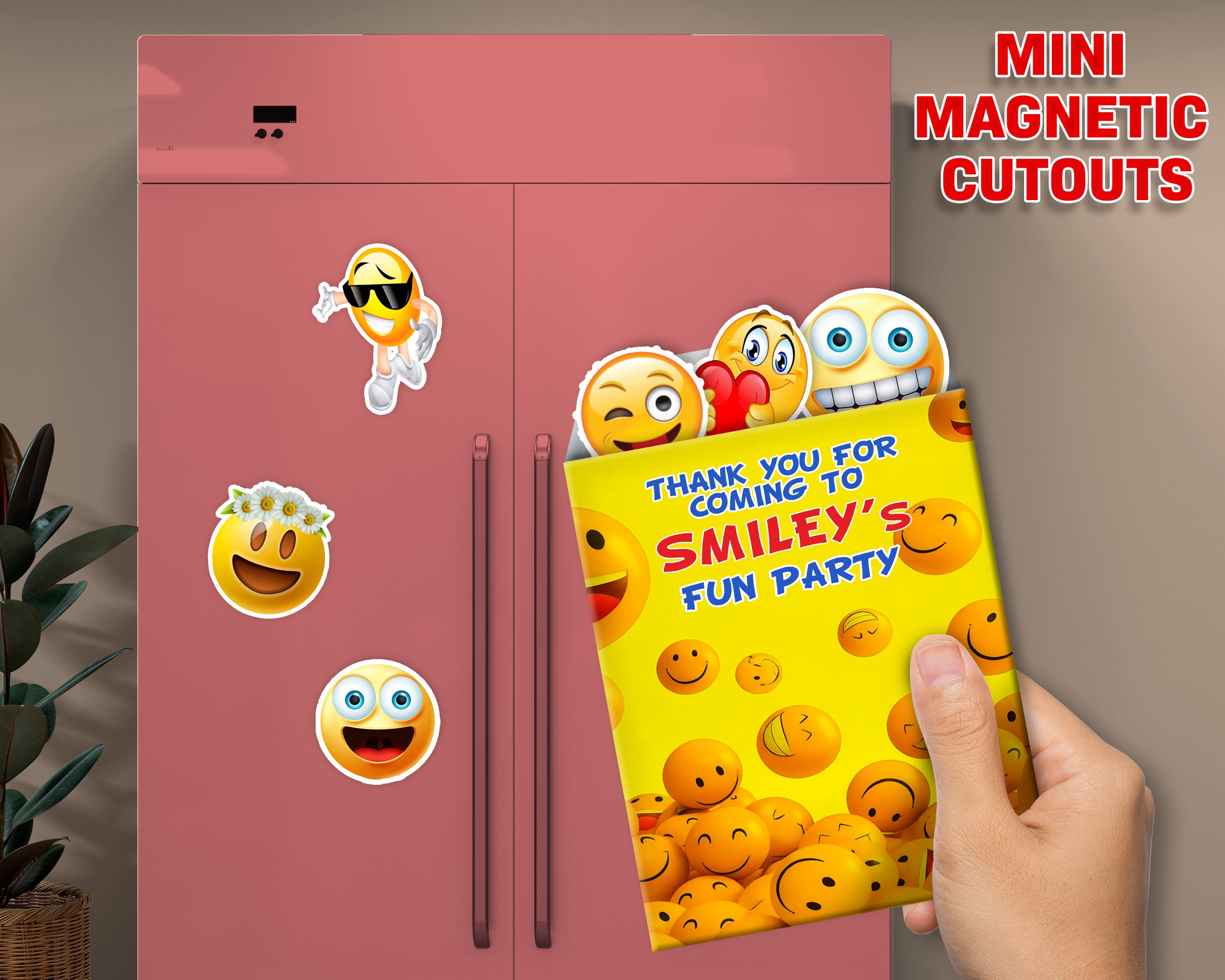 Emoji Theme Mini Magnetic Return Gift Pack