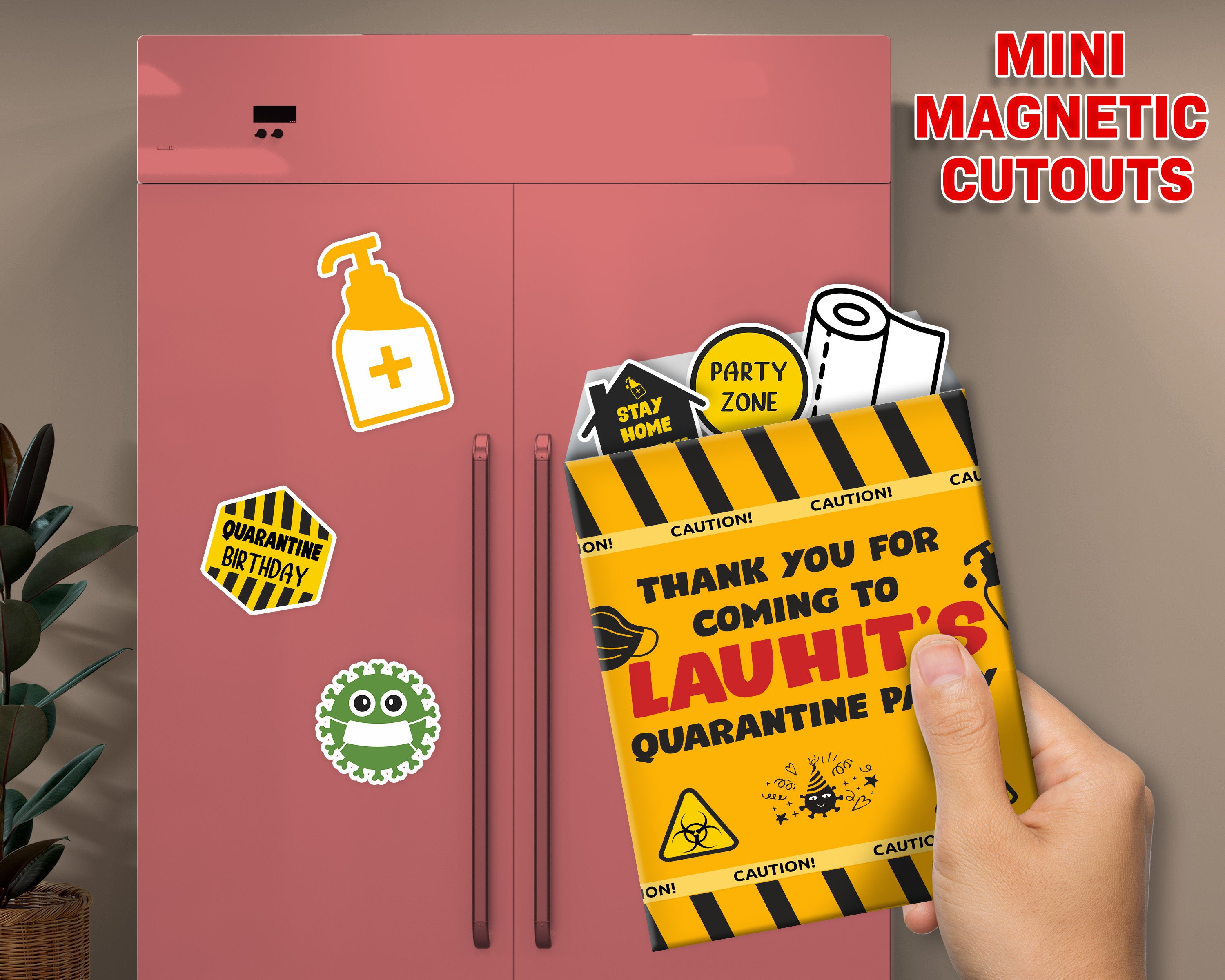 Quarantine Theme Mini Magnetic Return Gift Pack