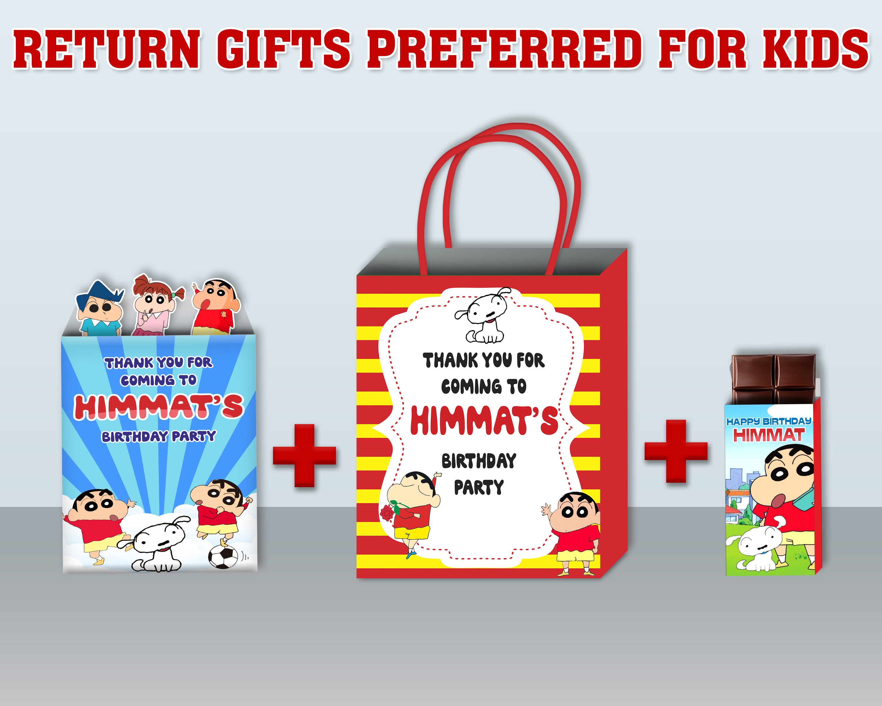 Shinchan Theme Return Gift Combo