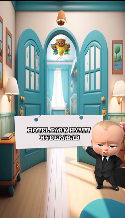 Boss Baby Theme E-Video Invite