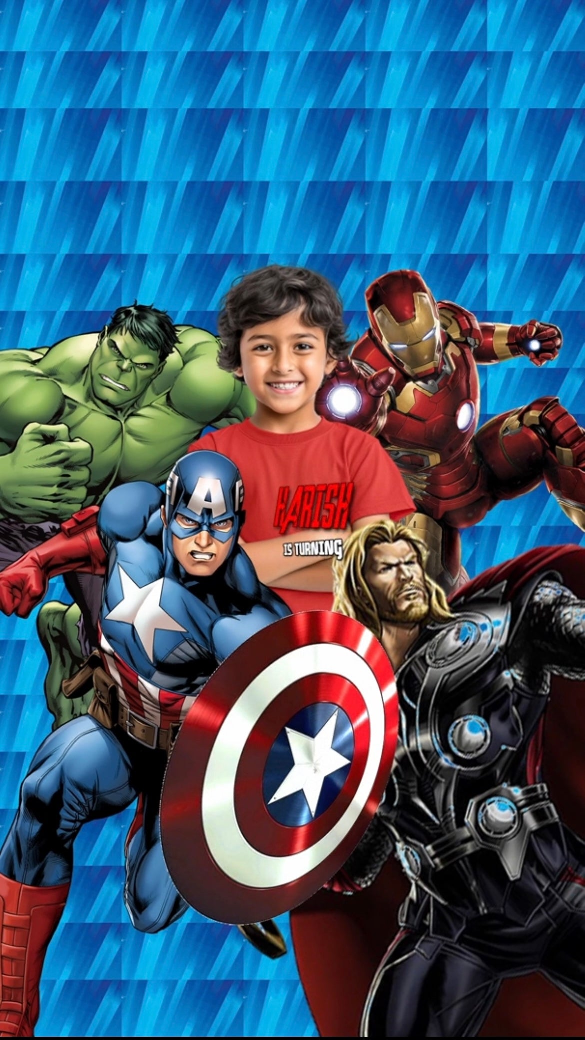 Avengers Theme E-Video Invite