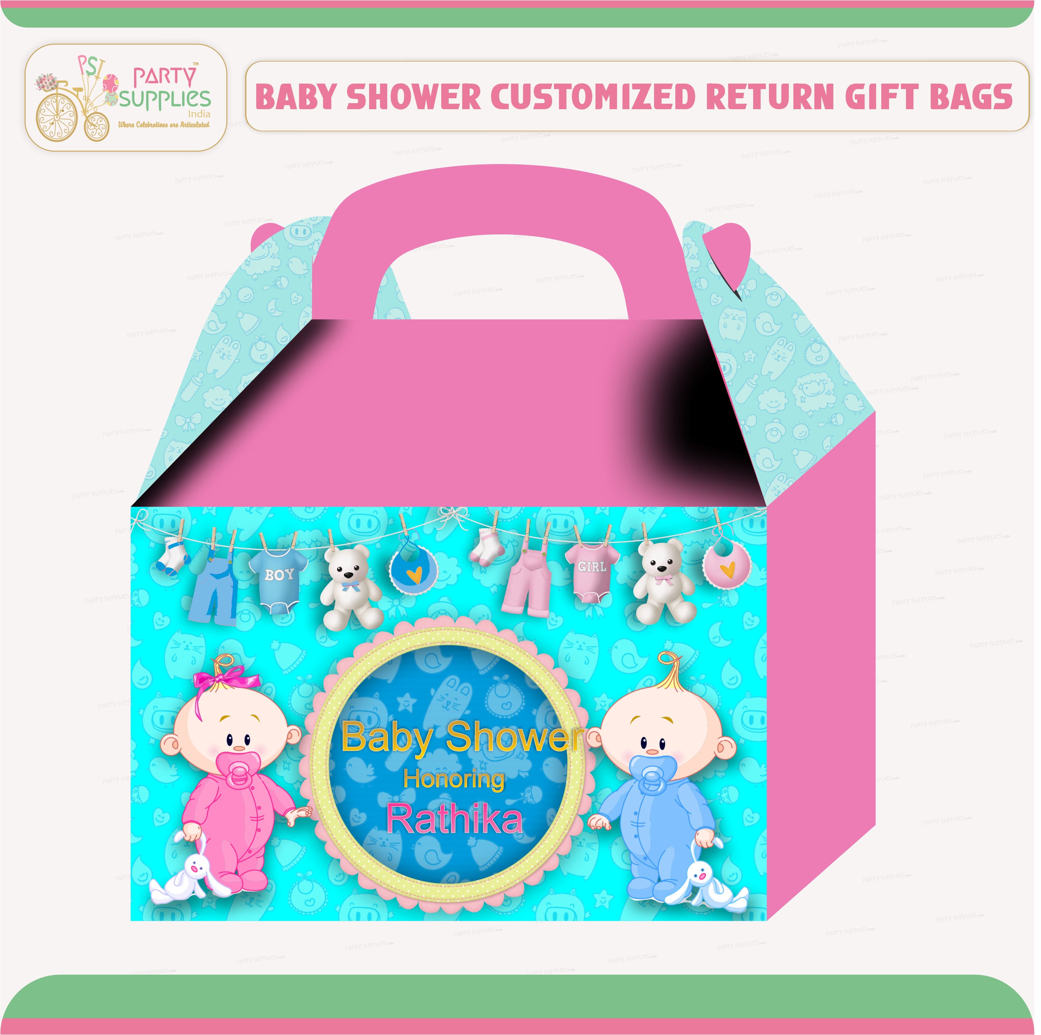Adorable Baby Shower Favor Bags