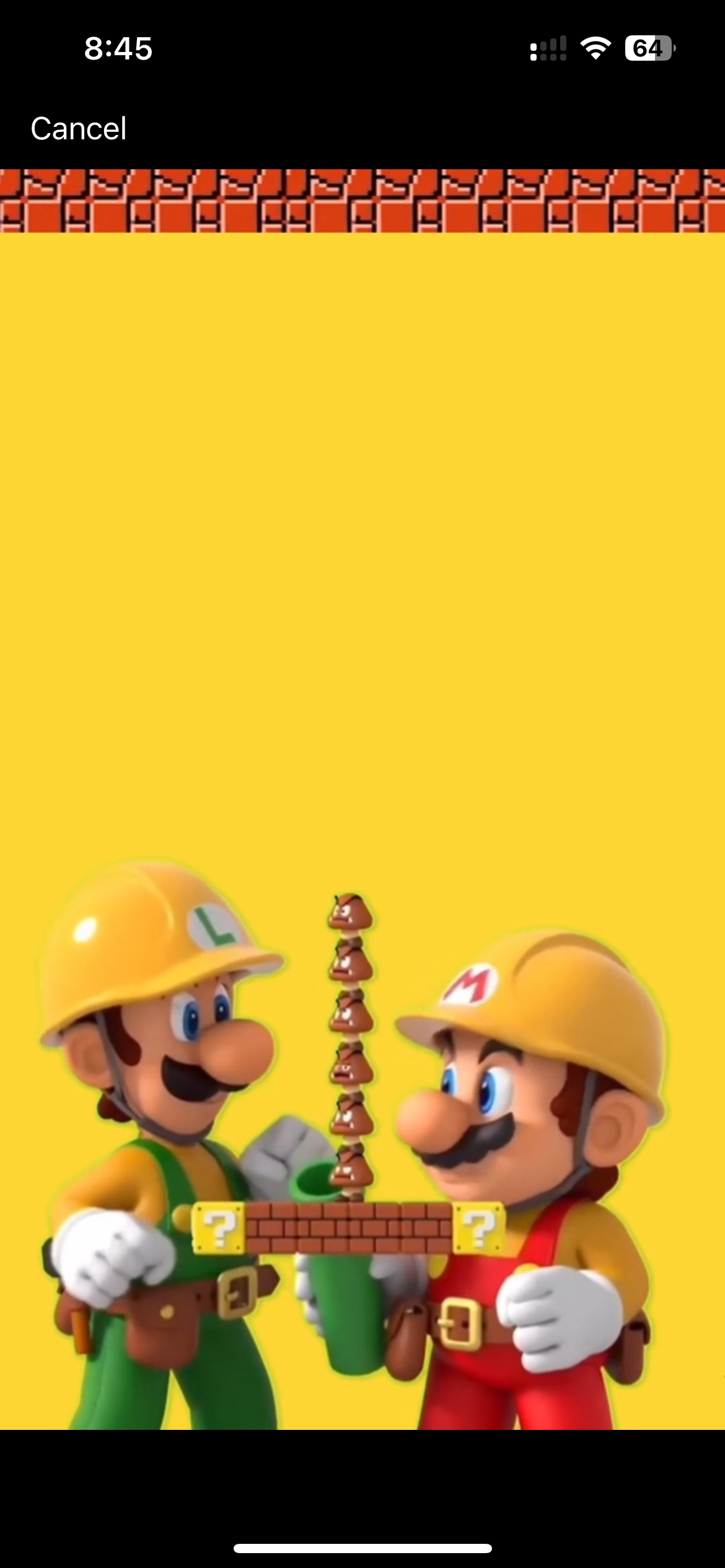 Super Mario Theme E-Video Invite