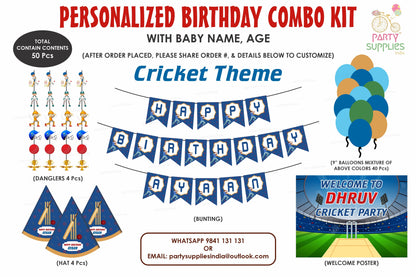 Cricket Theme Heritage Kit