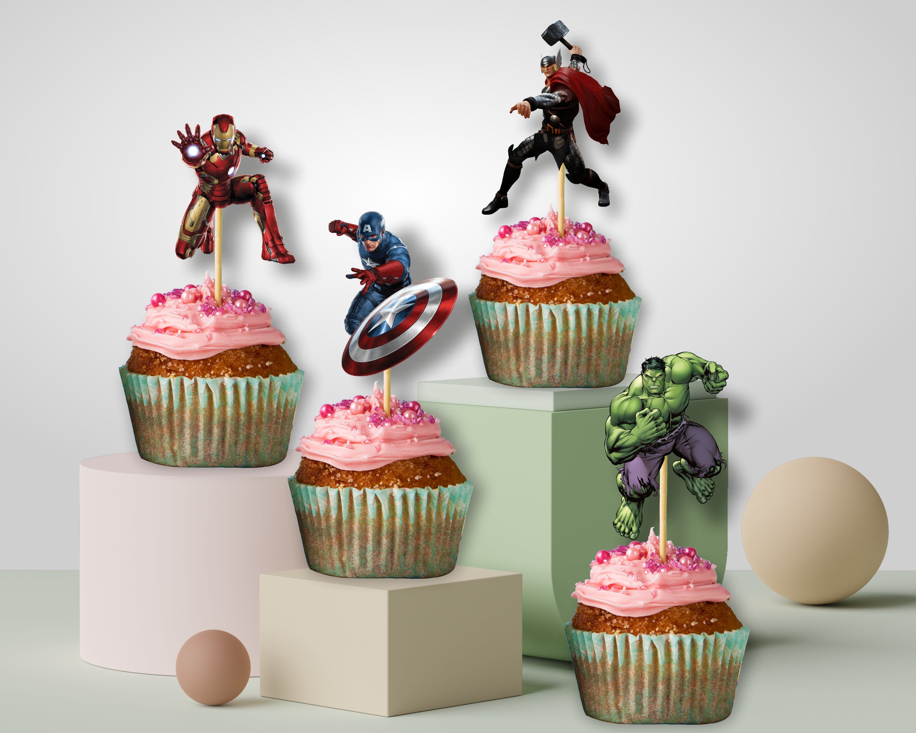 THE AVENGERS Edible cake topper image Party decoration | eBay