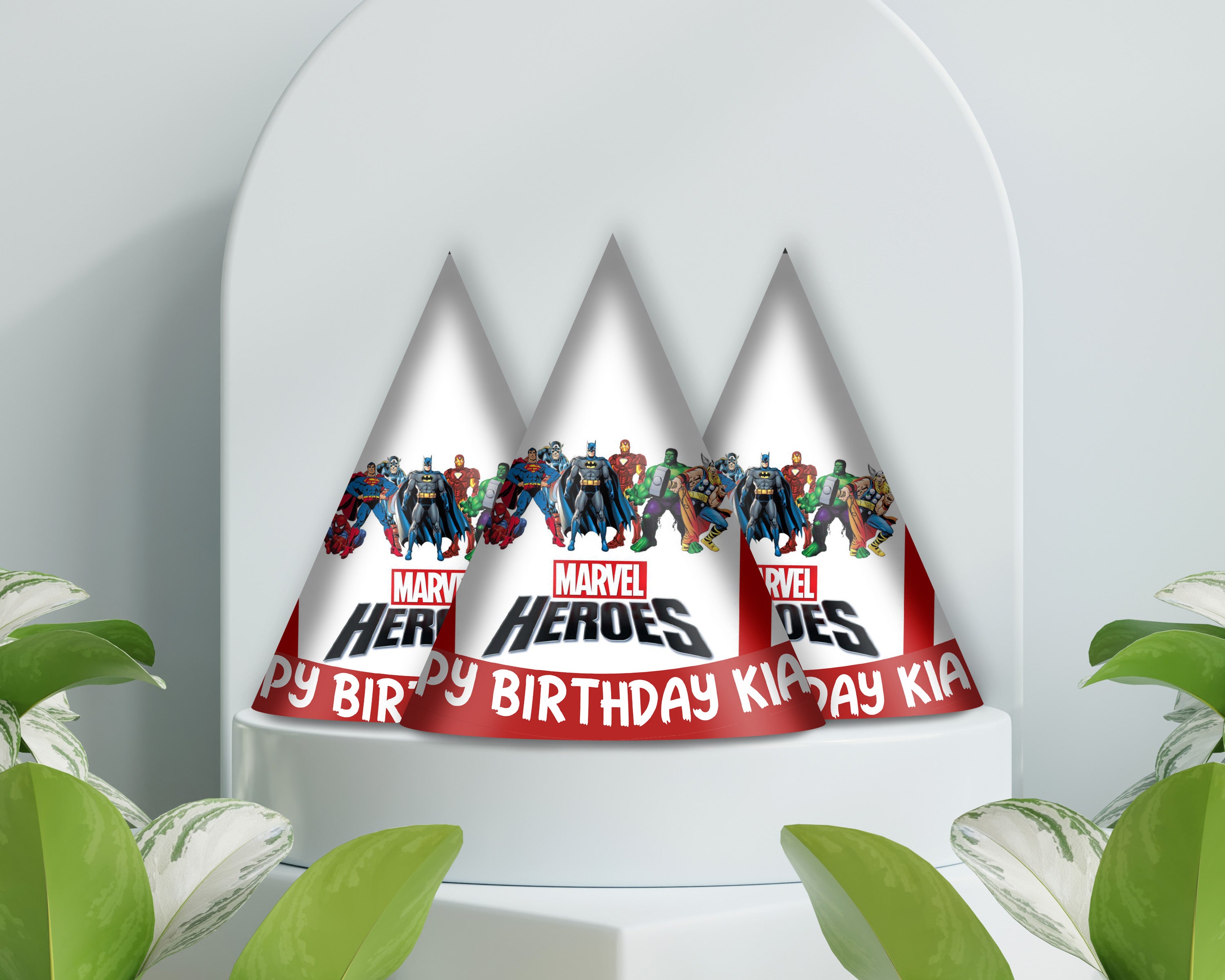 Avengers Theme Customized Hat