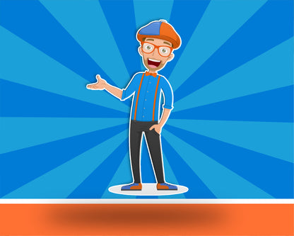 Blippi Theme Cutout BLP-02