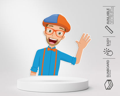 Blippi Theme Cutout BLP-03