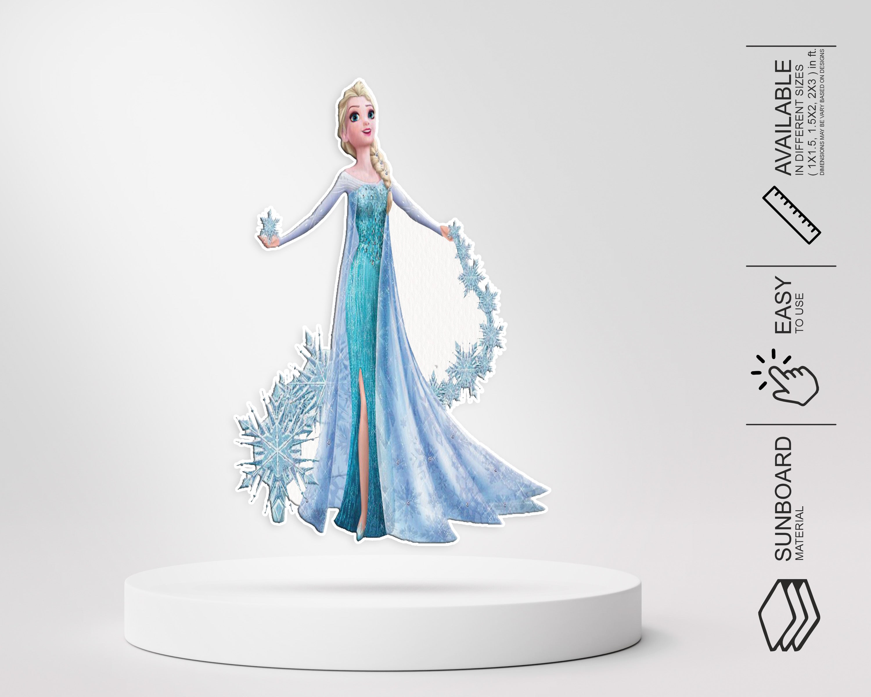 Frozen Theme Cutout FRZ-05