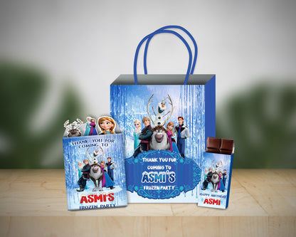 Frozen Theme Return Gift Bag