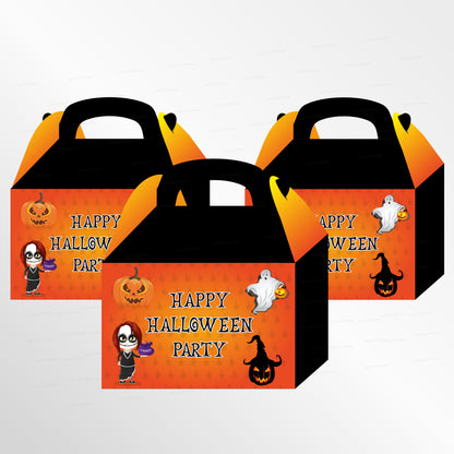 Halloween Theme Goodie Return Boxes