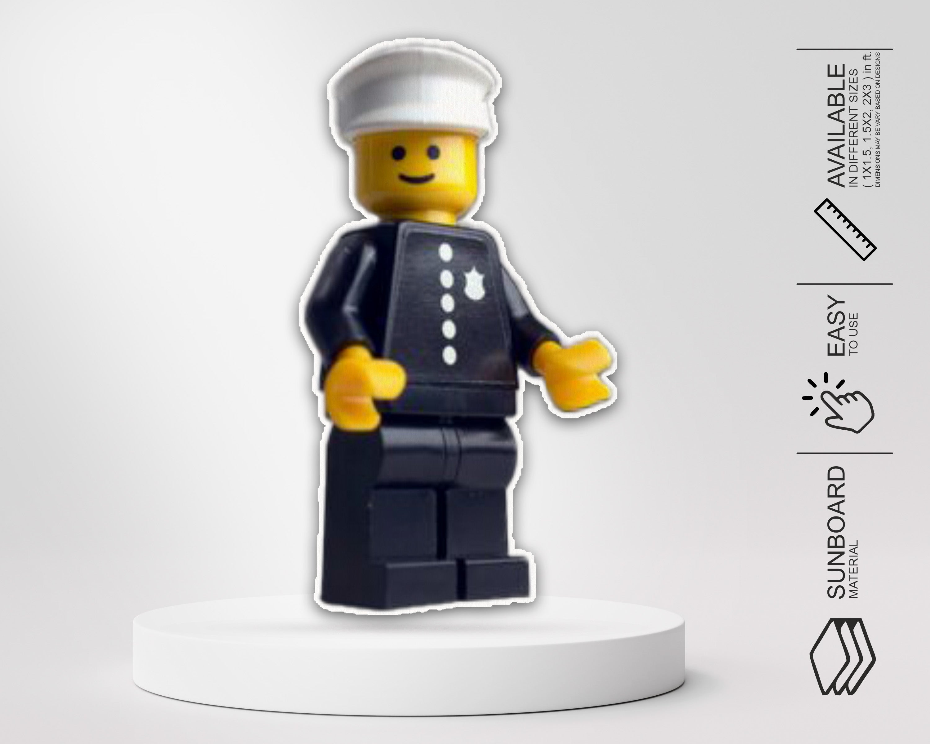 Lego Theme Cutout LGO-16