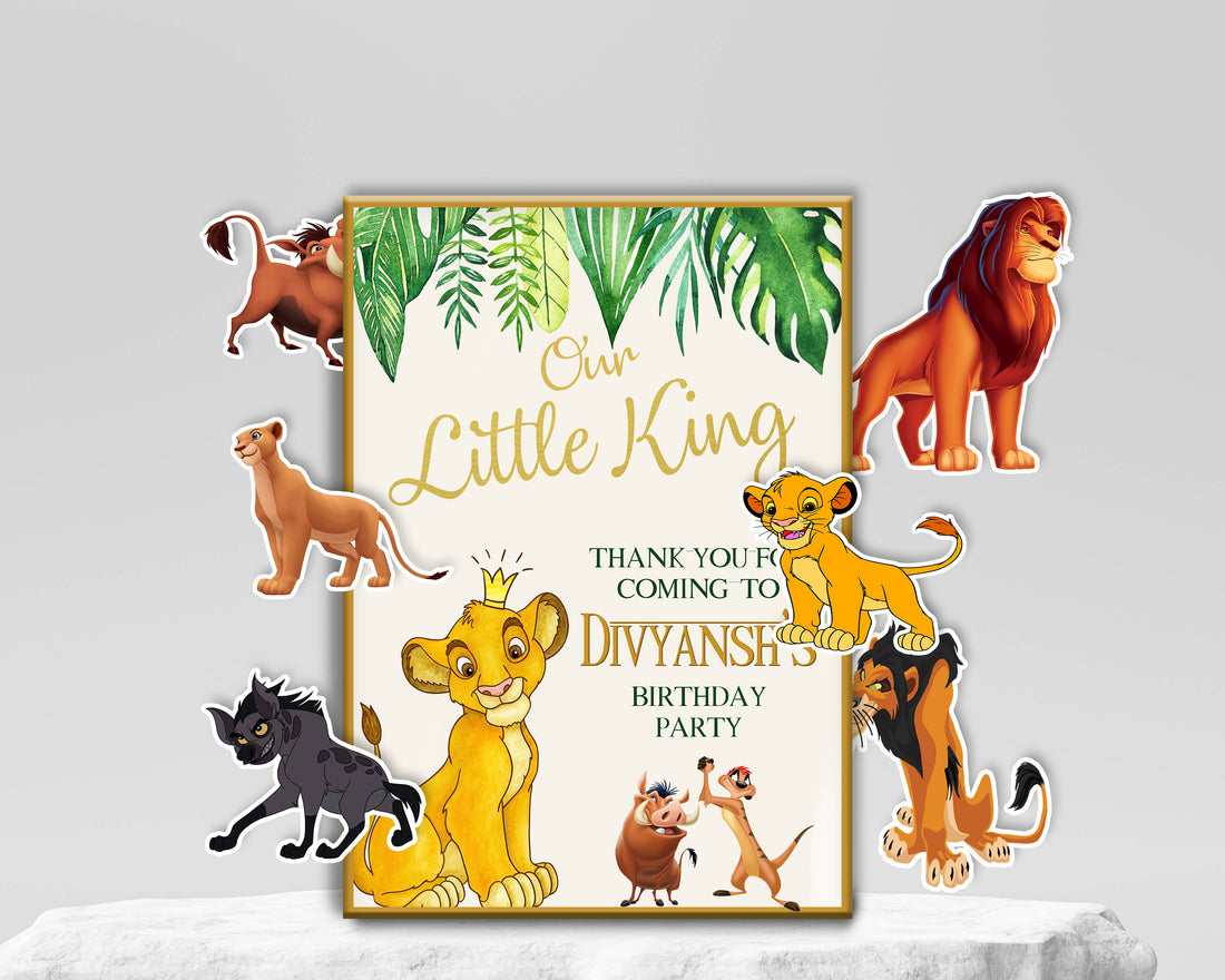 Lion King Theme Magnetic Sticker Return Gift Pack