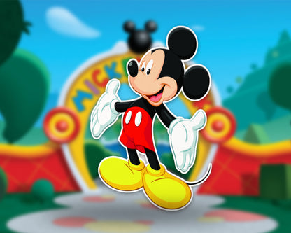 Mickey Mouse Cutout MKY-07