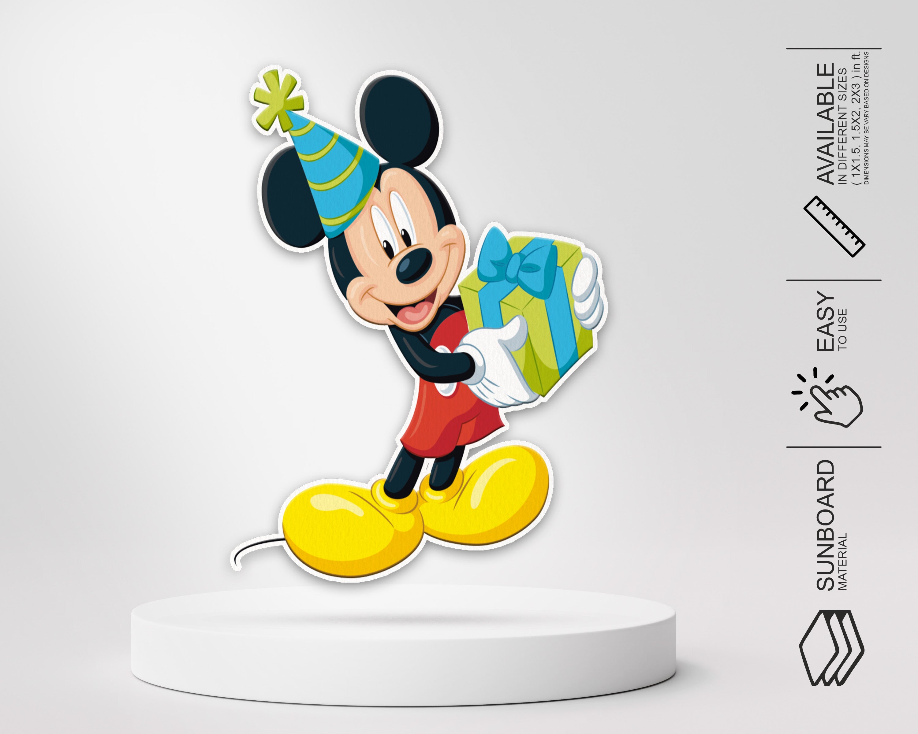 Mickey Mouse Cutout MKY-10