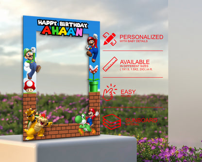 Super Mario Theme Customized PhotoBooth