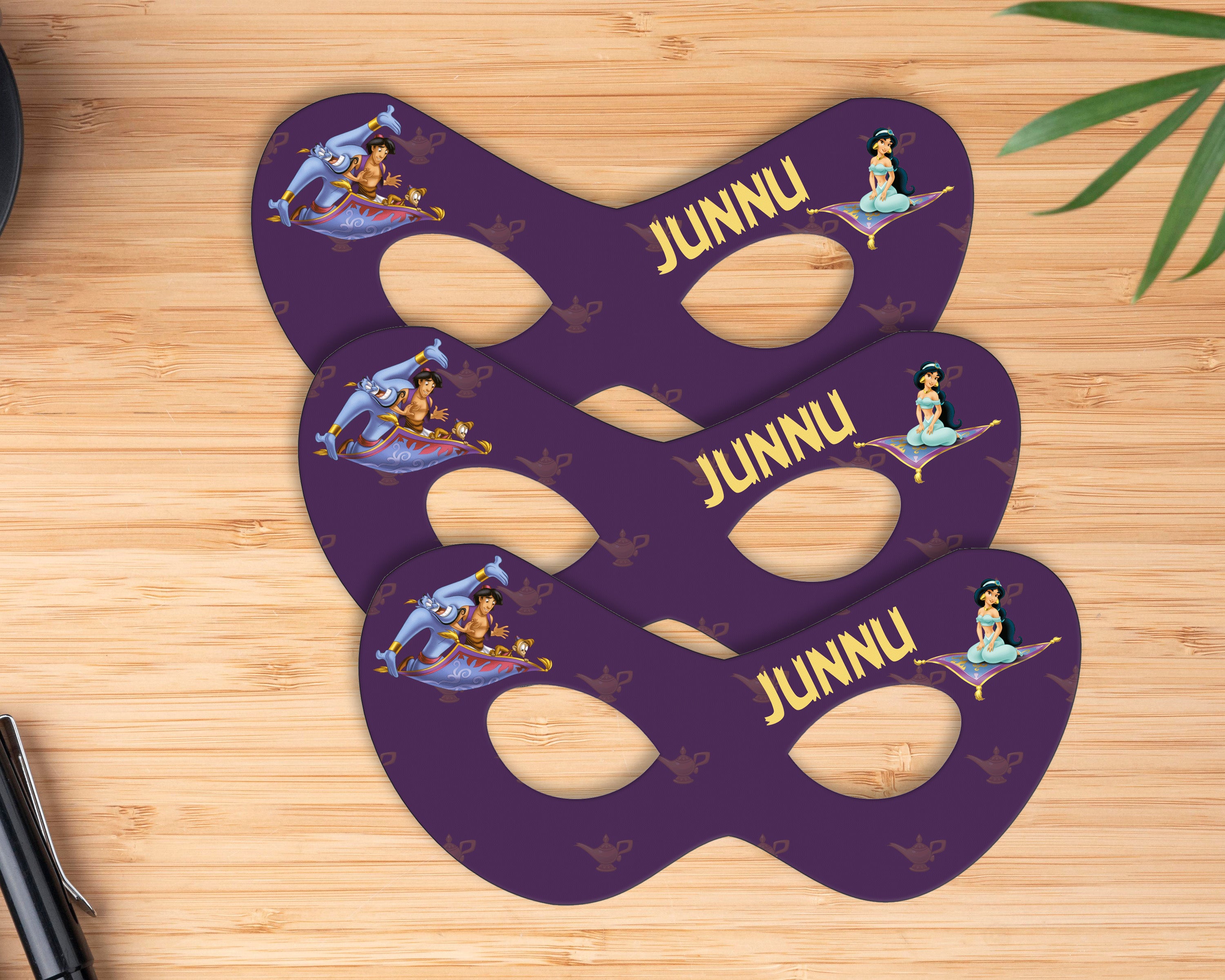 Aladdin Theme Personalized Eye Mask