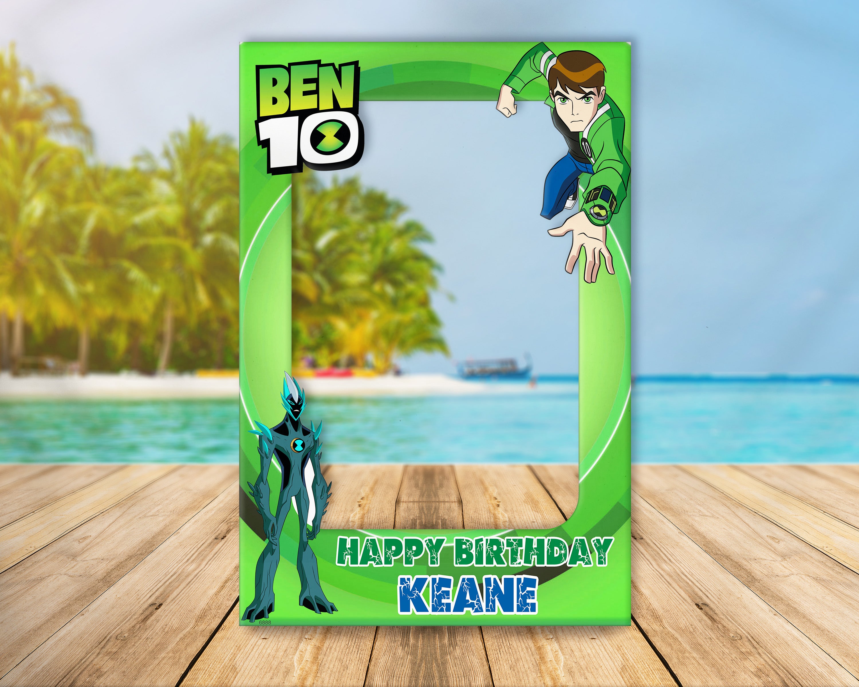 Ben 10 Theme PhotoBooth