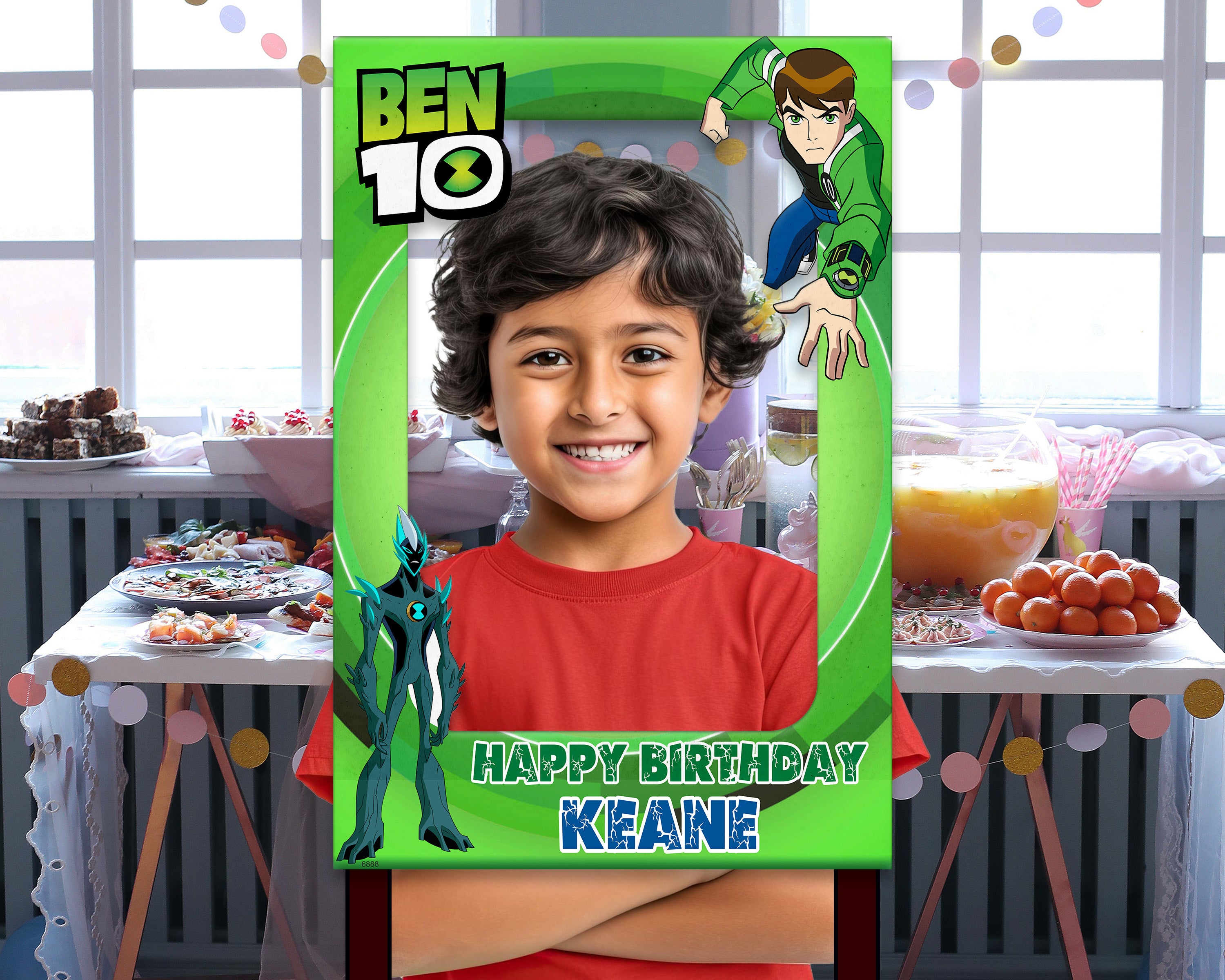 Ben 10 Theme PhotoBooth