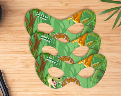 Dinosaur Theme Eye Mask