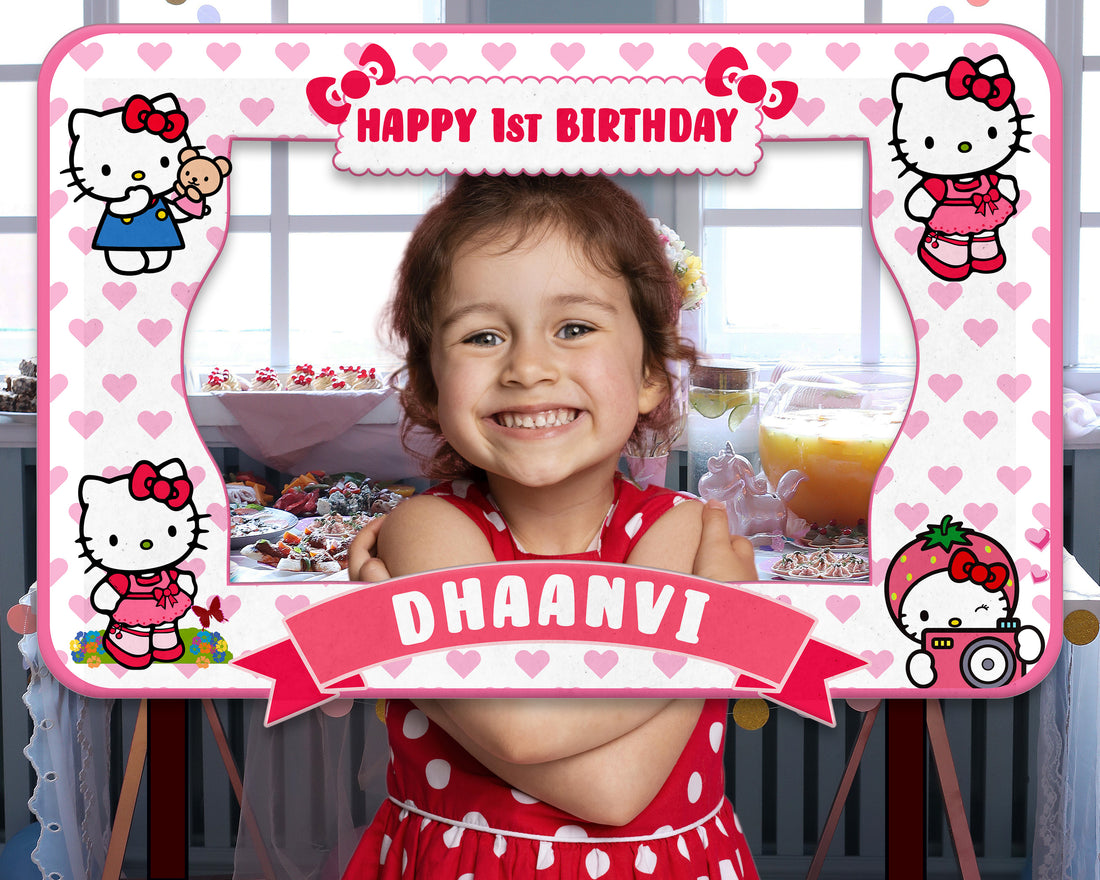 Hello Kitty Theme Personalized Photobooth