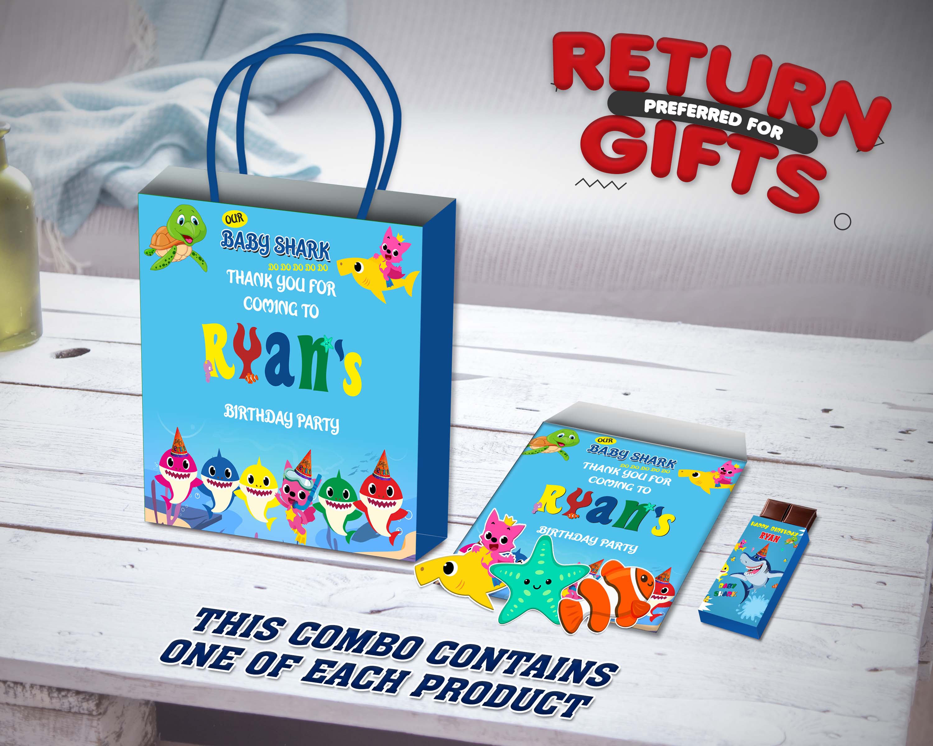 Shark Theme Return Gift Combo