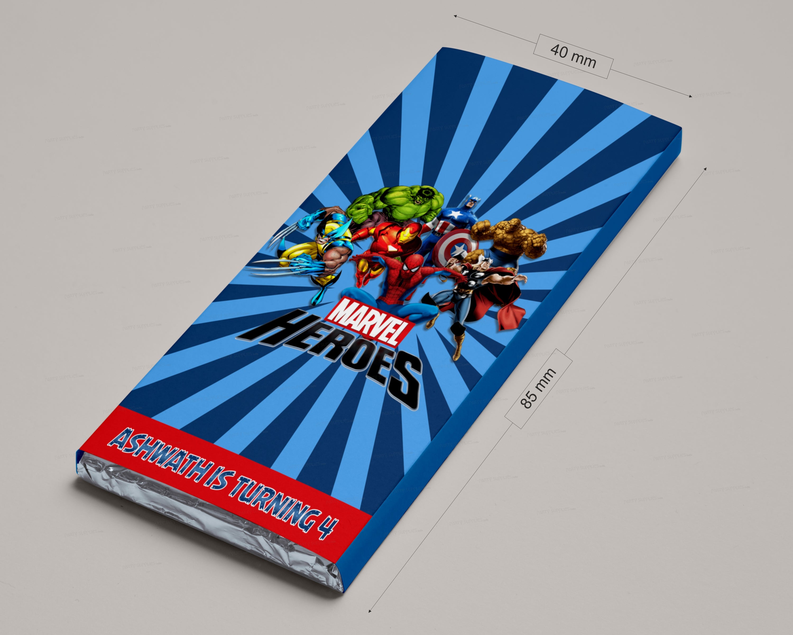 Hulk printed Return gift | Avengers Theme Birthday Gift Idea