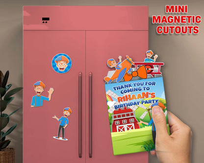 Blippi Theme Mini Magnetic Return Gift Pack