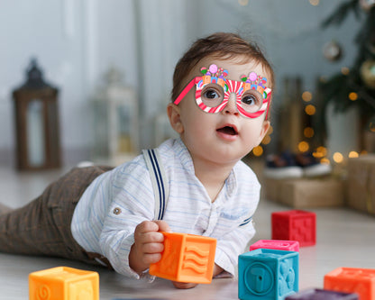 Candy theme Birthday Party glasses