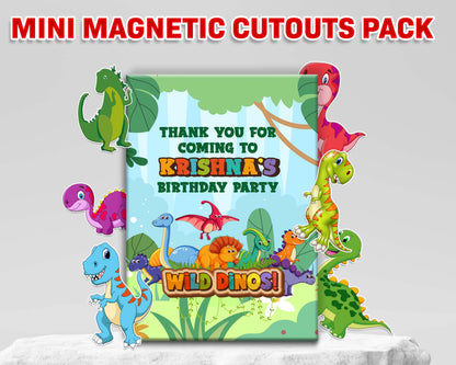 Dinosaur Theme Mini Magnetic Return Gift Pack